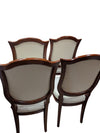 Elegant Upholstered Dining Chairs – Set of 4