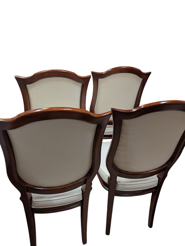 Elegant Upholstered Dining Chairs – Set of 4