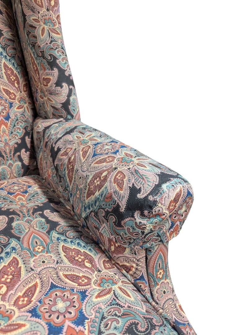 James C. Snyder Upholstered Living Room Set – Sofa, Two Armchairs & Ottoman