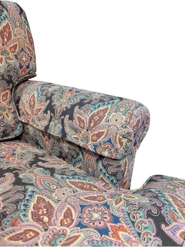 James C. Snyder Upholstered Living Room Set – Sofa, Two Armchairs & Ottoman