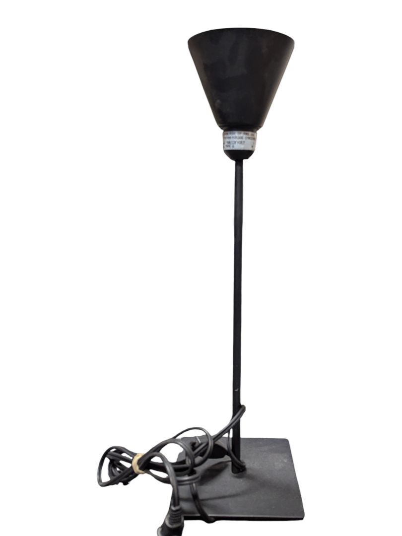 IKEA Black Metal Table Lamp