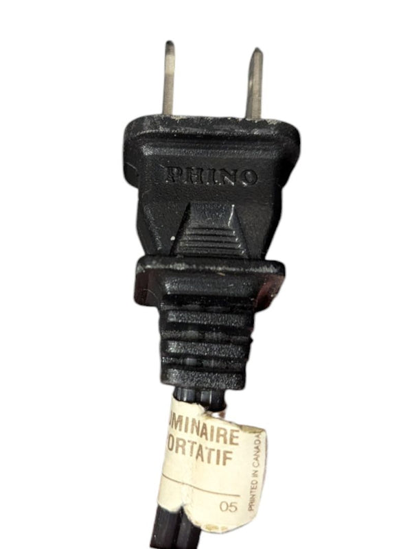Adjustable Black Metal Task Floor Lamp with Weighted Base