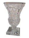 Antique-Style Cut Crystal Urn Vase