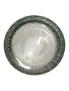 Vintage Pressed Glass Vase with Diamond Pattern