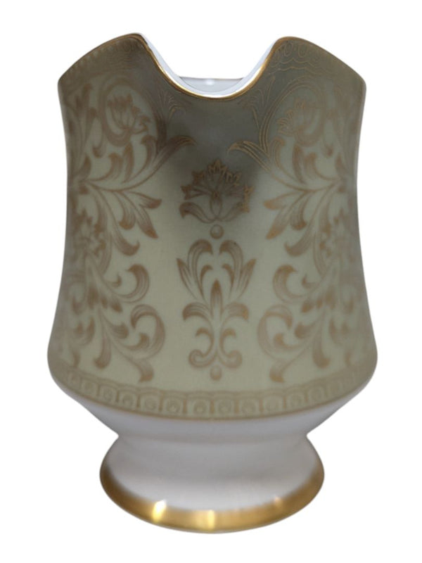 Sango “Versailles” Fine China Dinnerware Set – Gold Scroll Pattern