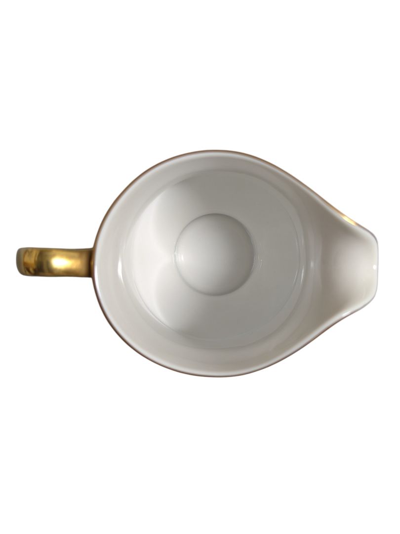 Sango “Versailles” Fine China Dinnerware Set – Gold Scroll Pattern