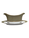 Sango “Versailles” Fine China Dinnerware Set – Gold Scroll Pattern