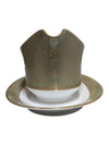 Sango “Versailles” Fine China Dinnerware Set – Gold Scroll Pattern
