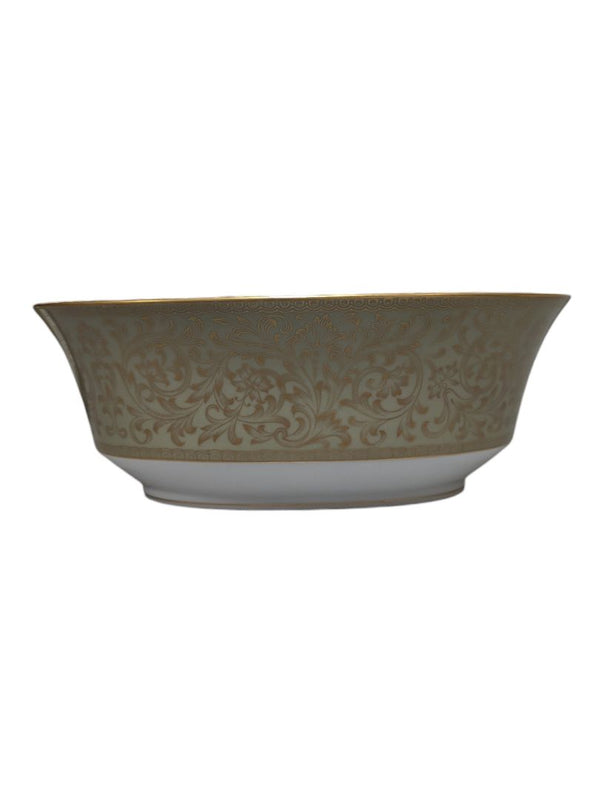Sango “Versailles” Fine China Dinnerware Set – Gold Scroll Pattern