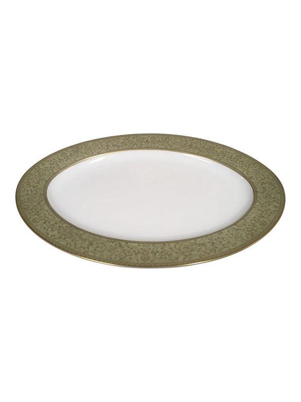 Sango “Versailles” Fine China Dinnerware Set – Gold Scroll Pattern