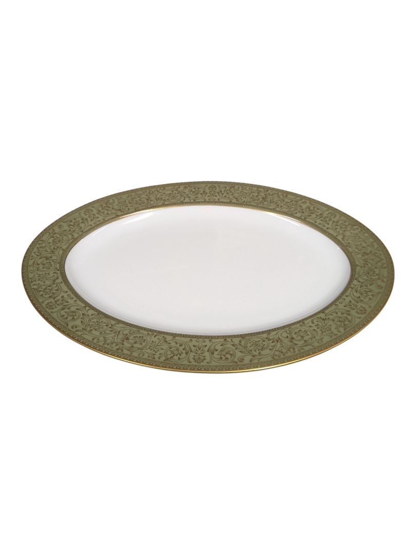 Sango “Versailles” Fine China Dinnerware Set – Gold Scroll Pattern