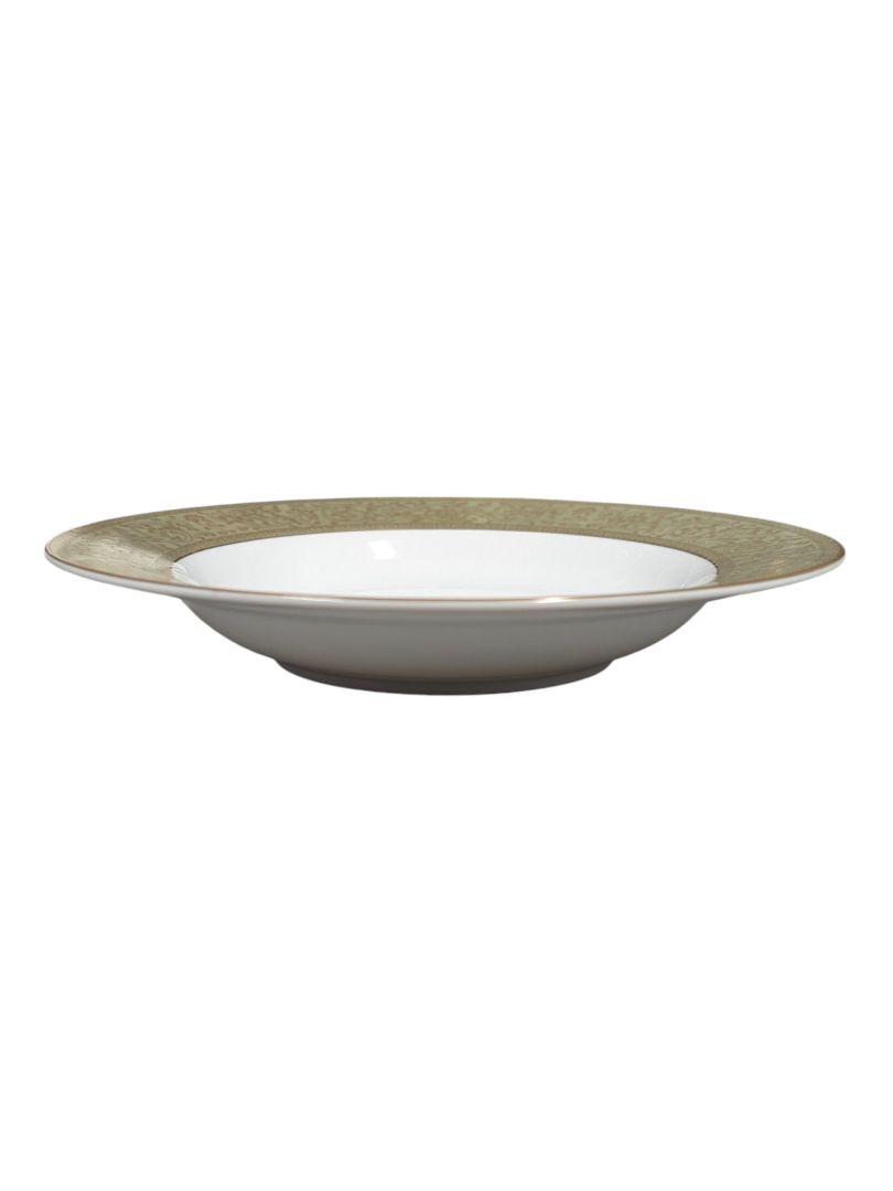Sango “Versailles” Fine China Dinnerware Set – Gold Scroll Pattern