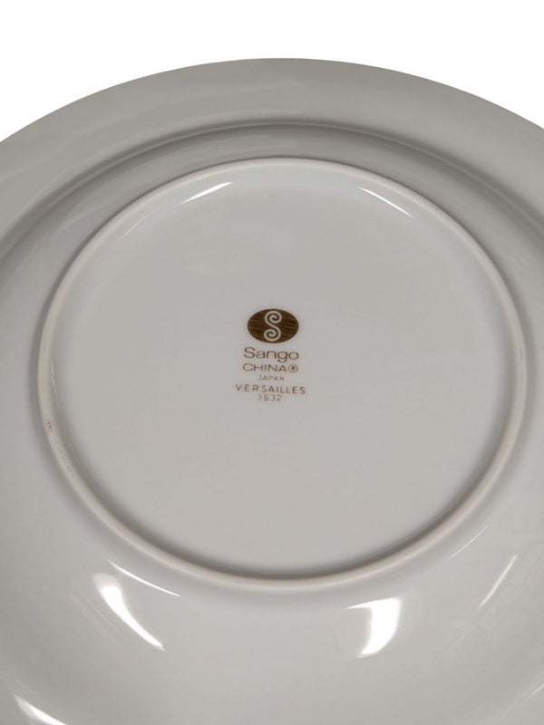 Sango “Versailles” Fine China Dinnerware Set – Gold Scroll Pattern