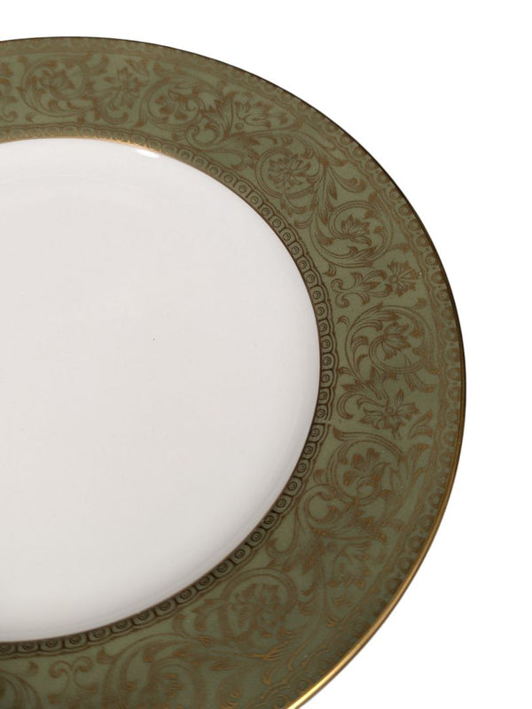 Sango “Versailles” Fine China Dinnerware Set – Gold Scroll Pattern