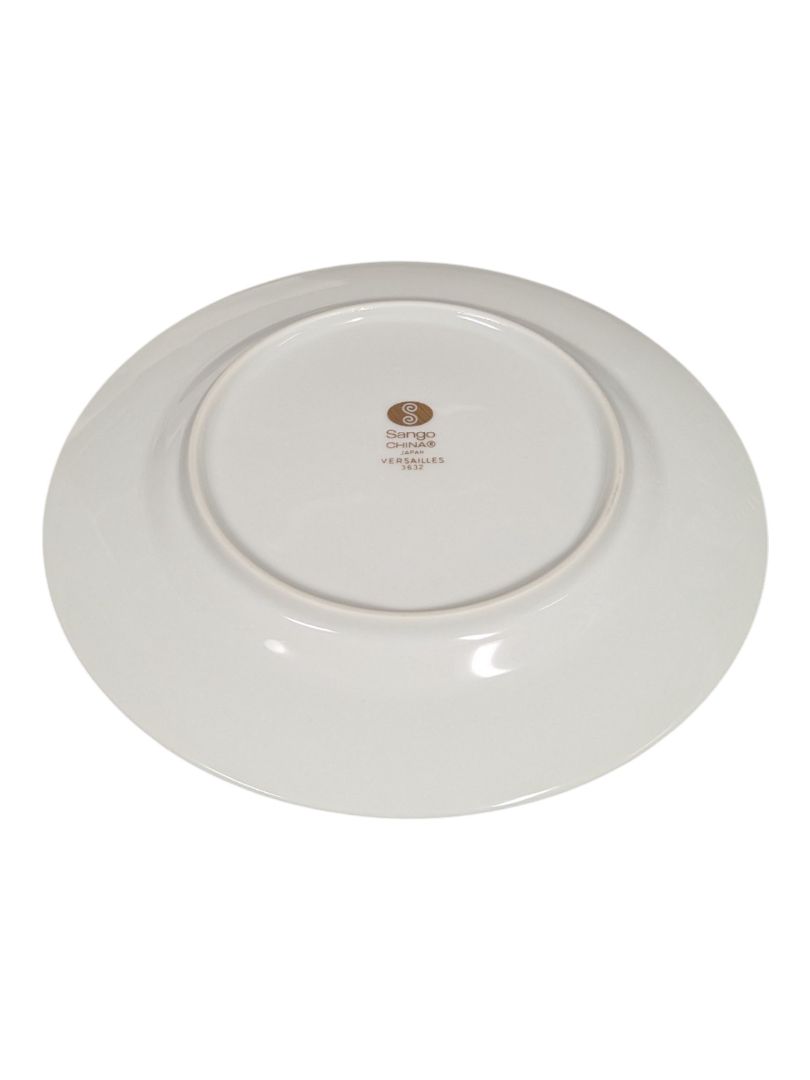 Sango “Versailles” Fine China Dinnerware Set – Gold Scroll Pattern