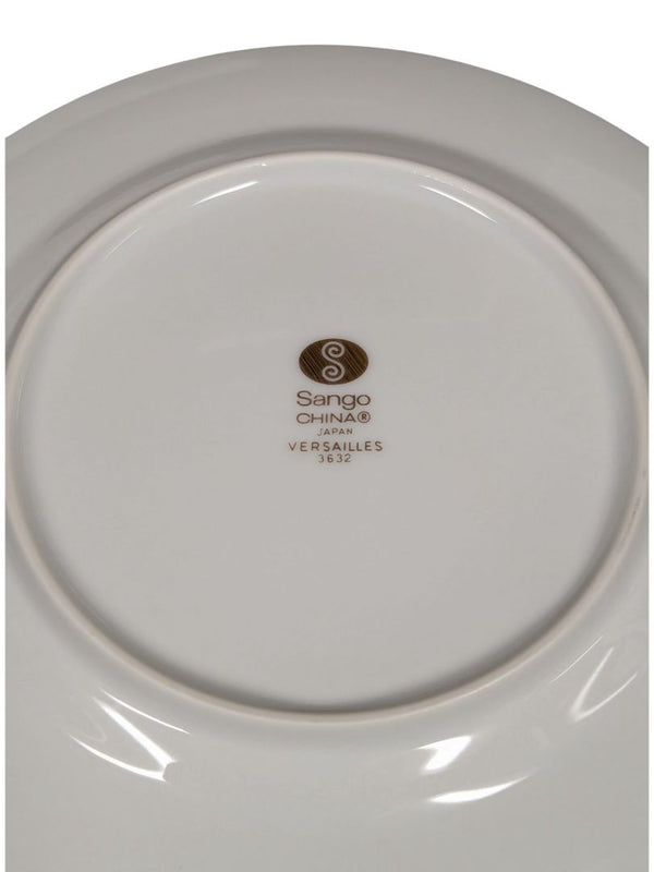 Sango “Versailles” Fine China Dinnerware Set – Gold Scroll Pattern