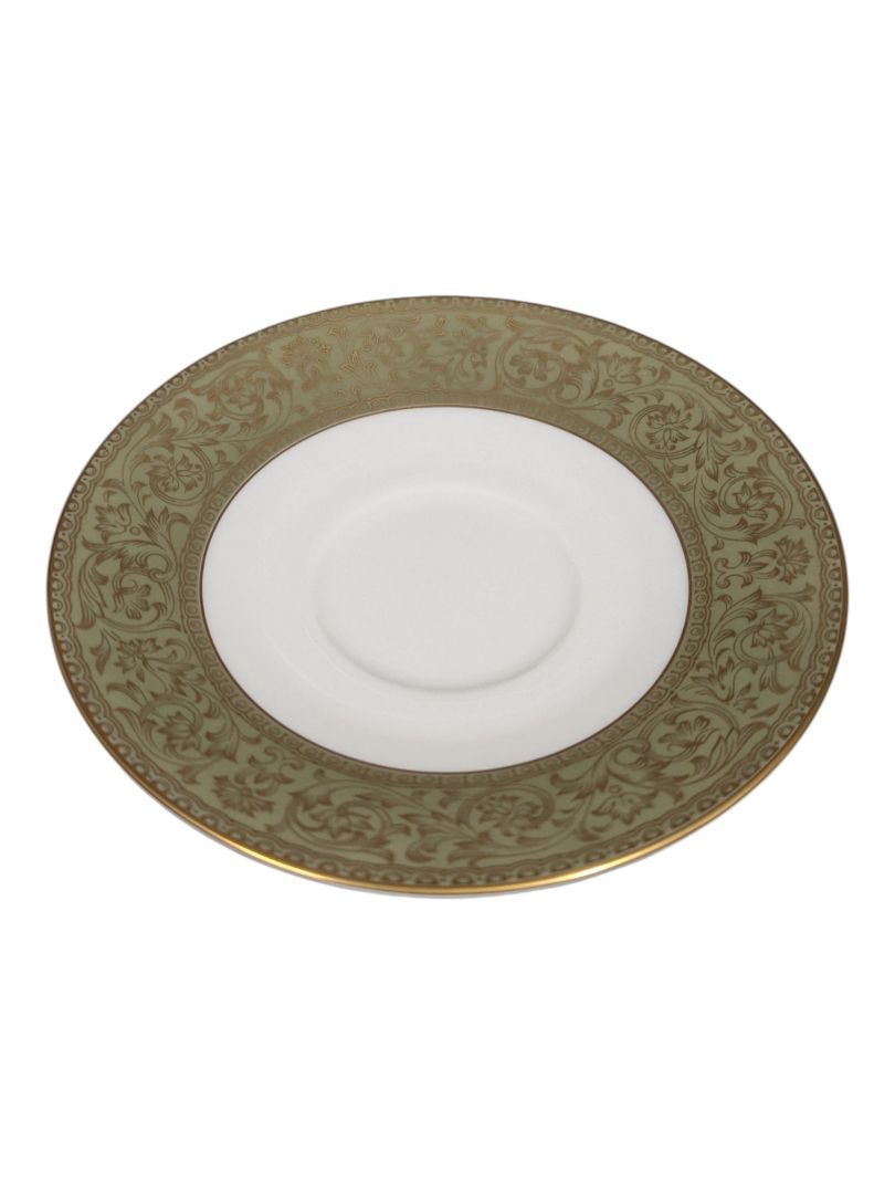Sango “Versailles” Fine China Dinnerware Set – Gold Scroll Pattern