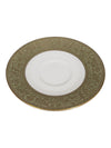 Sango “Versailles” Fine China Dinnerware Set – Gold Scroll Pattern