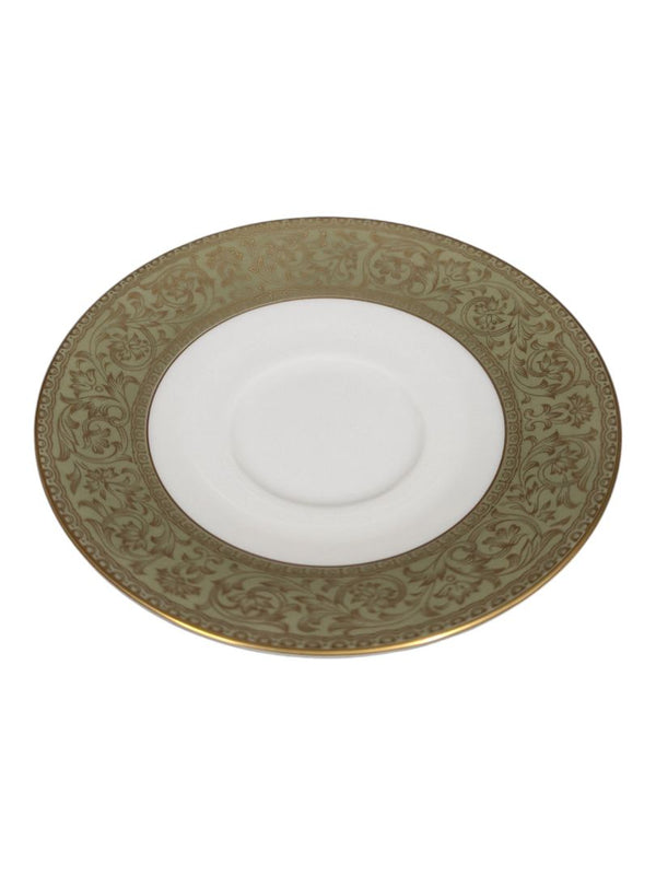 Sango “Versailles” Fine China Dinnerware Set – Gold Scroll Pattern