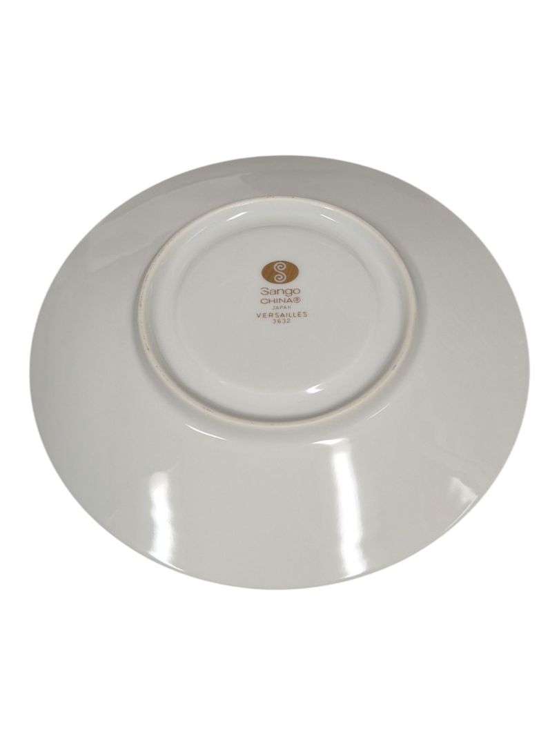 Sango “Versailles” Fine China Dinnerware Set – Gold Scroll Pattern