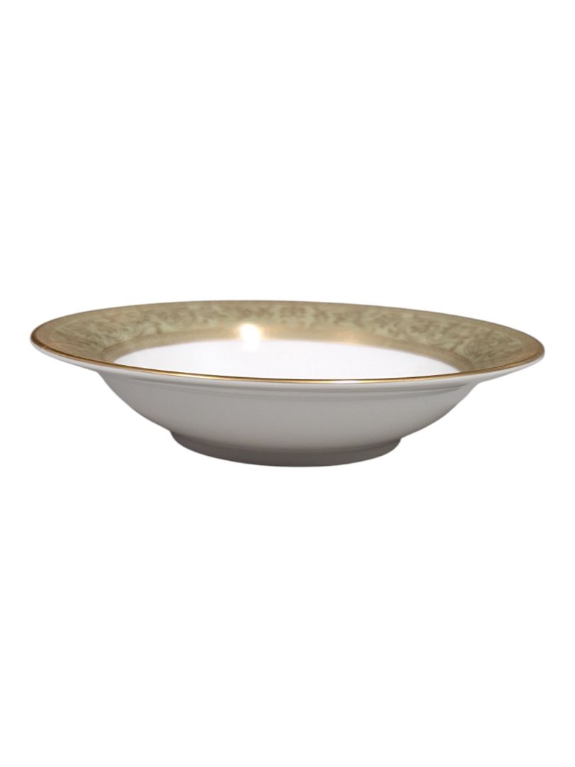Sango “Versailles” Fine China Dinnerware Set – Gold Scroll Pattern
