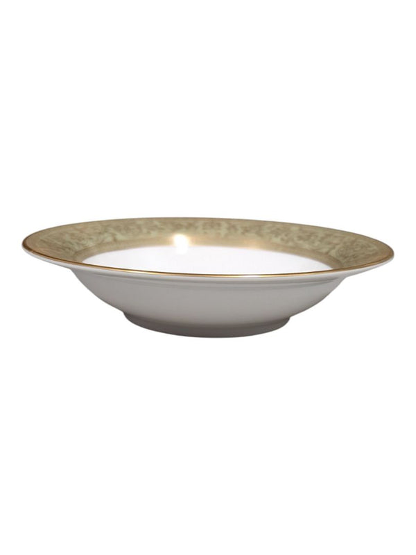 Sango “Versailles” Fine China Dinnerware Set – Gold Scroll Pattern
