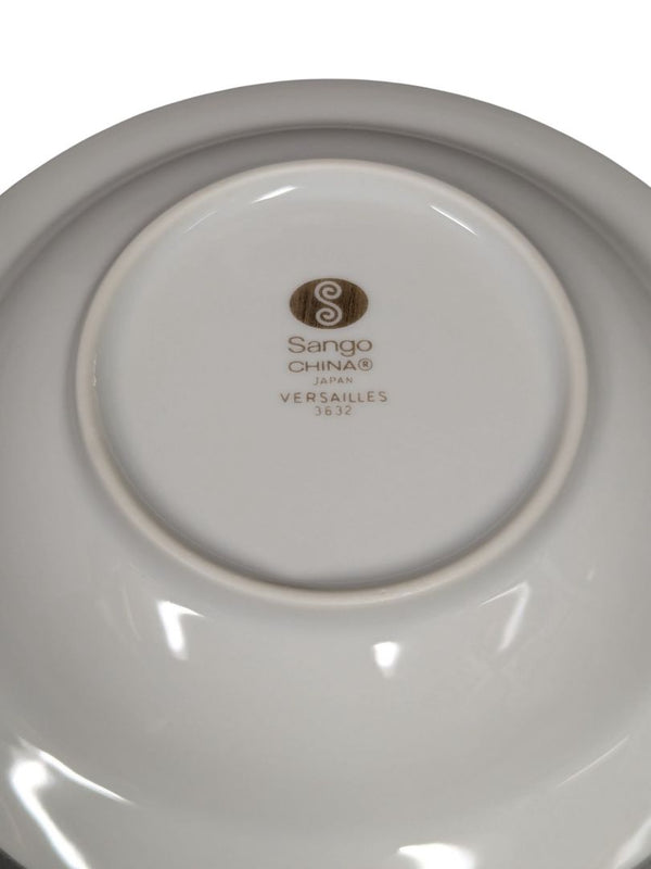 Sango “Versailles” Fine China Dinnerware Set – Gold Scroll Pattern