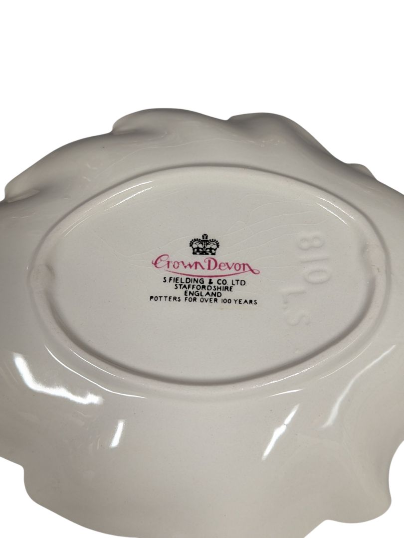 English Crown Devon Fruit Motif Tea & Serving Set