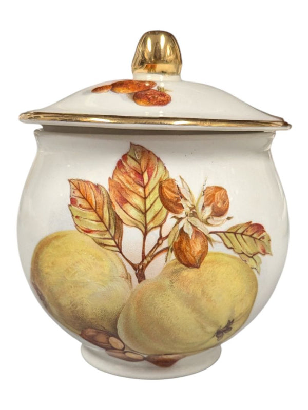 English Crown Devon Fruit Motif Tea & Serving Set