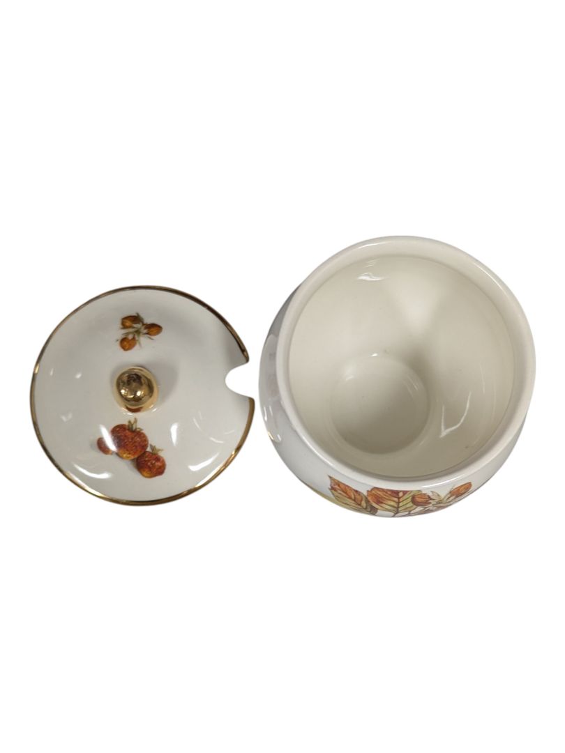 English Crown Devon Fruit Motif Tea & Serving Set