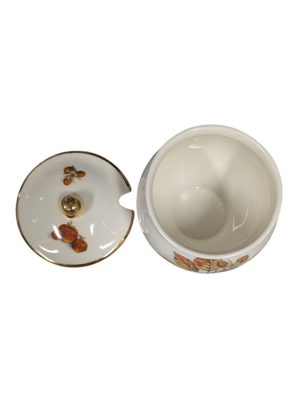 English Crown Devon Fruit Motif Tea & Serving Set
