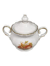 English Crown Devon Fruit Motif Tea & Serving Set