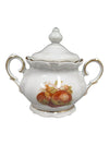 English Crown Devon Fruit Motif Tea & Serving Set