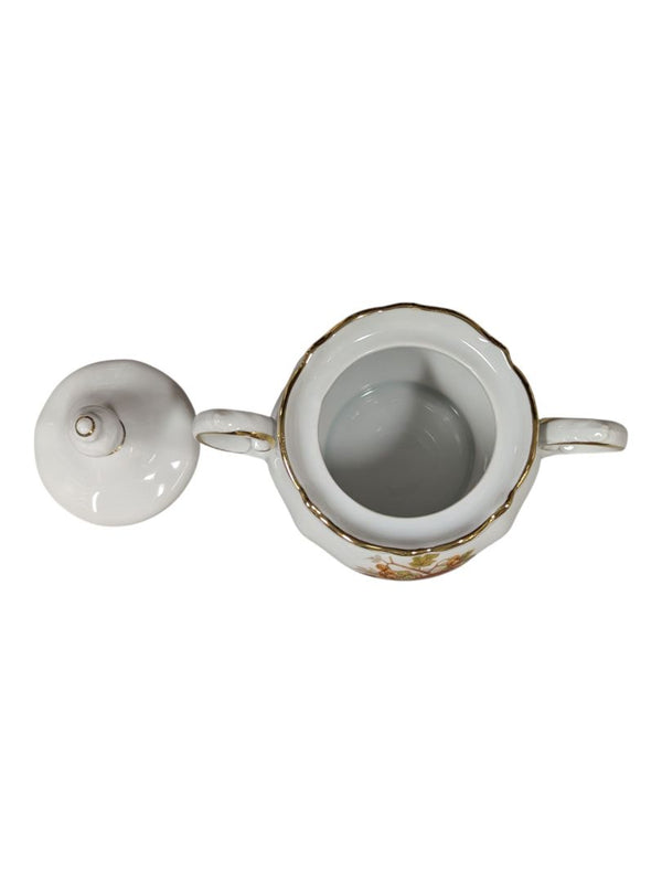 English Crown Devon Fruit Motif Tea & Serving Set