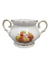 English Crown Devon Fruit Motif Tea & Serving Set