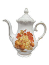 English Crown Devon Fruit Motif Tea & Serving Set