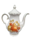 English Crown Devon Fruit Motif Tea & Serving Set