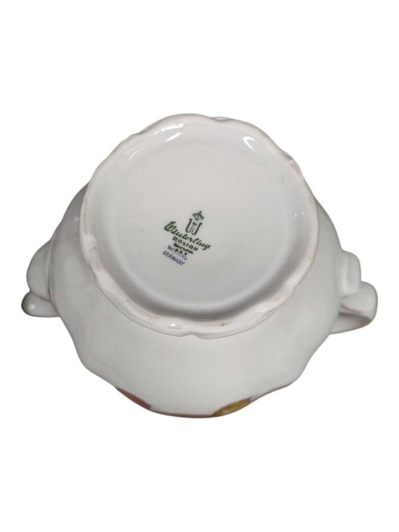 English Crown Devon Fruit Motif Tea & Serving Set