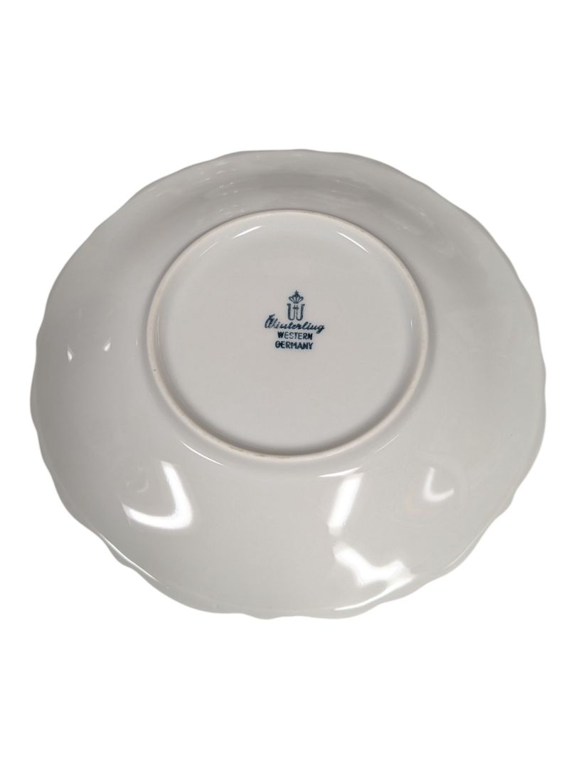 English Crown Devon Fruit Motif Tea & Serving Set