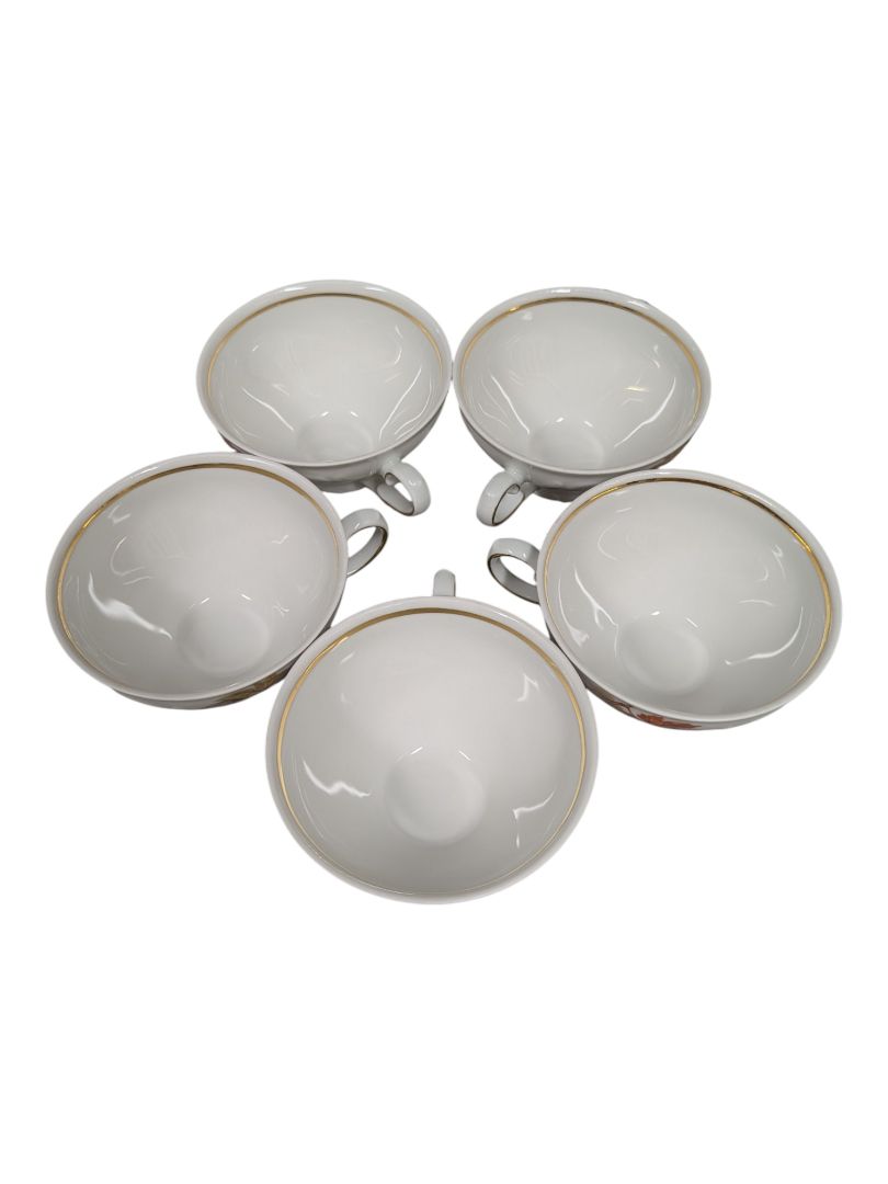 English Crown Devon Fruit Motif Tea & Serving Set