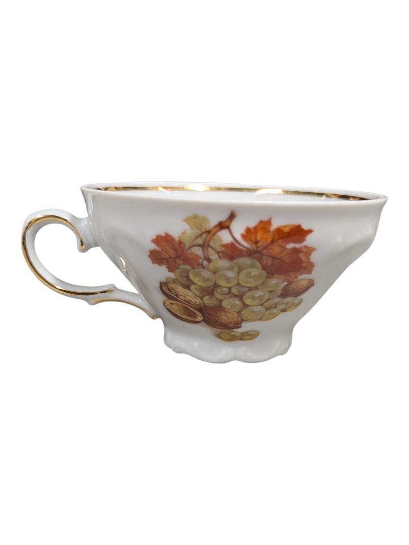 English Crown Devon Fruit Motif Tea & Serving Set