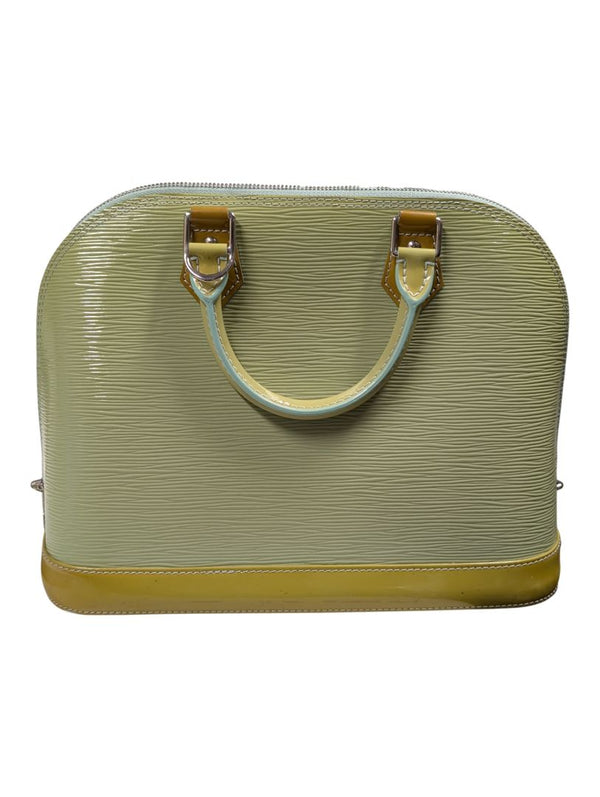 Louis Vuitton Alma Epi Leather Handbag — Pistache Green
