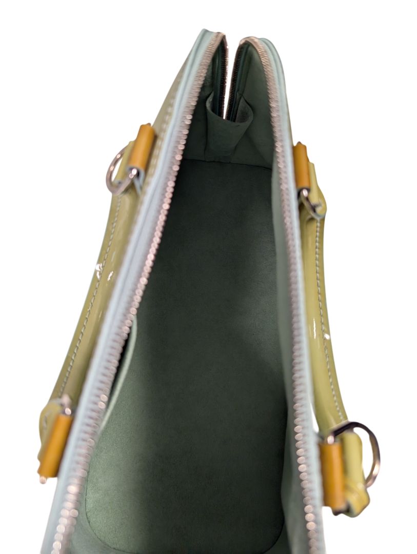 Louis Vuitton Alma Epi Leather Handbag — Pistache Green