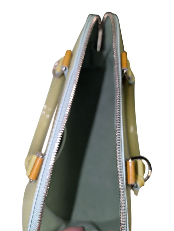 Louis Vuitton Alma Epi Leather Handbag — Pistache Green