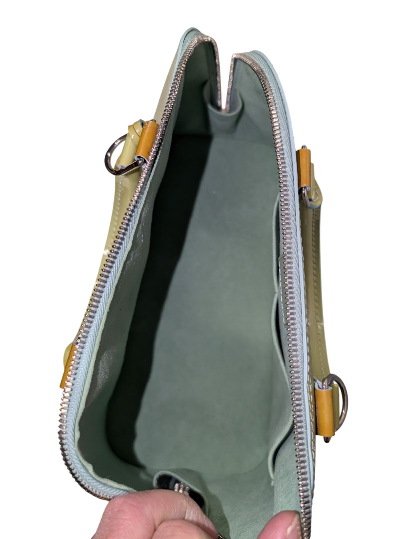 Louis Vuitton Alma Epi Leather Handbag — Pistache Green
