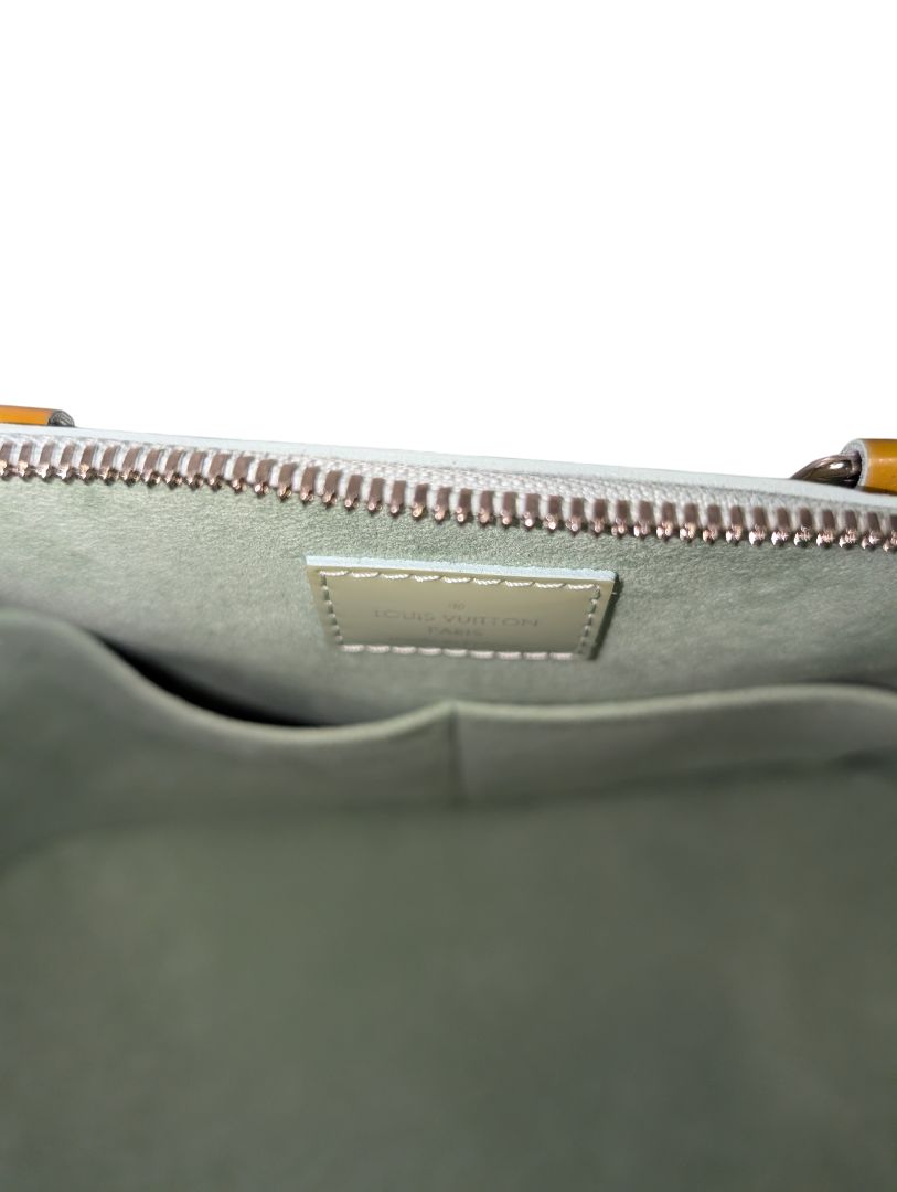 Louis Vuitton Alma Epi Leather Handbag — Pistache Green