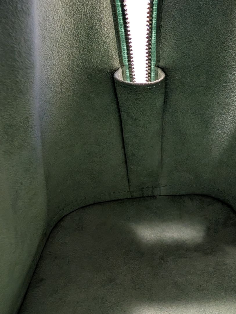 Louis Vuitton Alma Epi Leather Handbag — Pistache Green