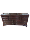 Gibbard Craftsmen Solid Mahogany Long Dresser with Mirror