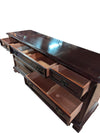 Gibbard Craftsmen Solid Mahogany Long Dresser with Mirror