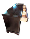 Gibbard Craftsmen Solid Mahogany Long Dresser with Mirror